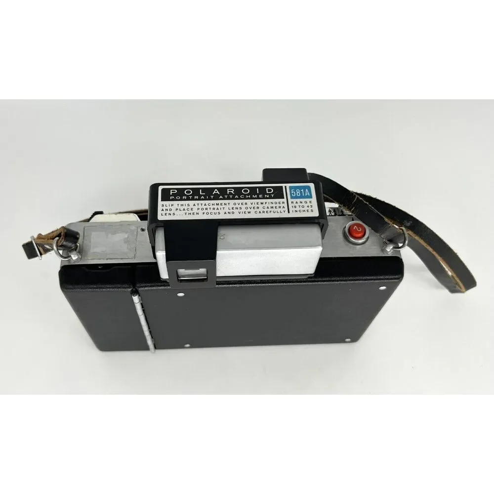 Vintage Polaroid Automatic 250 Instant Film Land Camera w‎ Zeiss Viewfinder